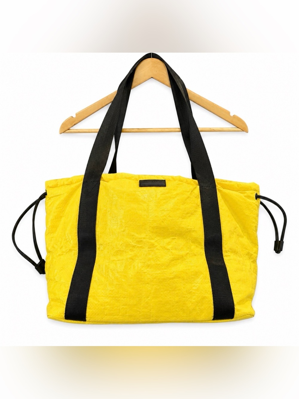 Kendall & Kylie Vibrant Yellow Bag with Black Accents